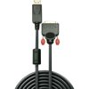 LINDY 41491 DisplayPort 1.2 to DVI 24+1 Male Passive Adapter Cable 2m Black