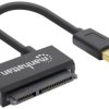 Manhattan dyski twarde/SSD adapter [1x złącze męskie USB-A 3.2 (USB 3.0) - 1x złącze męskie SATA 15+7-pin] Adapter 0.15