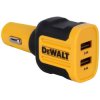 DEWALT 141 9008 DWG 2-Port Mobile USB Charger 24W