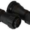 Złącze okrągłe 17-pinowe SP29 Mocowanie kablowe liniowe Wtyk, Gniazdo RS PRO Męski/żeński IP68 SP29