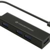 Conceptronic HUBBIES USB-C na 4-portowy koncentrator USB 3.0