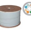 Kabel teleinformatyczny U/FTP kat.6A LSOH Dca (10Gb/s) szary ALANTEC /500m/