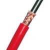 Coaxial cable, 45 Ω, SILI-SC 0.5/1.0, gray