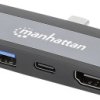 Manhattan 190404 Stacja dokująca USB-C®