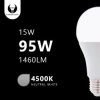 Żarówka LED E27 A65 15W 230V 4500K 1460lm Forever Light RTV003462