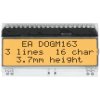 DISPLAY VISIONS EADOGM163W-A Dot Matrix Display 3x16 characters White LED Back