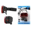Lampa rowerowa tylna 3 tryby pracy 5LED 3xAAA / LxTS2215