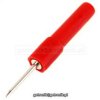 Sonda pomiarowa 2mm na gniazdo banan czerwona