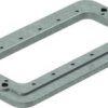 Mounting frame, size 34 HPR, die-cast aluminum, 09401349921