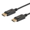 Kabel SAVIO CL-136 (DisplayPort M - DisplayPort M 2m kolor czarny)