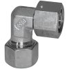Angled gland, L 30 mm, 315 bar, stainless steel, for compressed air, liquids, natural gas, hydraulics, 112320