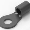 Uninsulated ring cable lug, 2.62-6.64 mm², AWG 12 to 10, 4.34 mm, M4, metal, 32994
