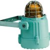 Lampa sygnalizacyjna e2s MBL1 Migające, Obrotowy, Stały Pomarańczowy LED 230V dc Uchwyt IP67