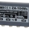 Zwrotnica FM+VHF+UHF ZA-104MS