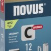Novus Tools 042-0800 Zszywki wąskie Typ 4 1000 szt. Wymiary (D x S) 12 mm x 6.1 mm