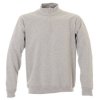 Sweter, 988362, Unisex, M, M, Jasnoszary, 30% poliestru, 70% bawełny