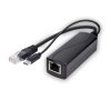 Splitter PoE 10/100 Mbps na USB-C 5V DC IEEE 802.3af at izolacja 2.5 kV SMLIGHT