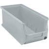 Allit 456294 Storage Bin W125xH150xD320mm Grey High Load Capacity