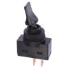 On-Off Black Paddle Toggle Switch SPST 20A 12V