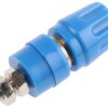 Gniazdo montażowe, rodzaj Żeński, Niebieski, 35A, 60V dc