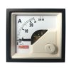 Analogowy miernik panelowy RS PRO AC wysokość wycięcia: 45 mm 100 A 1 % 65 °C RS PRO 45 mm Elektromagnetyczny