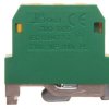 Złączka szynowa ochronna 10mm2 żółto-zielona ZUO 10/35 R33RA-01020100423