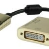 Roline 1 Mini DisplayPort DVI Adapter 150 mm 4096 x 2160 pixel