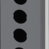 XALD04 Empty housing, 4 holes, 68 x 166 x 53 mm