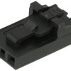 Gniazdo; NCDG-03; 250V; 2,5A; RoHS; 3 tory; Ninigi; czarny; proste; przewlekany (THT); sygnałowe; plastik; cynowane; zatrzaskowe