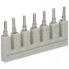 WAGO 2002-407 Mostek grzebieniowy 7-torowy jasnoszary TOPJOBS