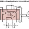 Low Noise Single-Ended to Differential Converter/ADC Driver
