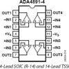 Low Cost CMOS, High Speed, Rail-to-Rail Amplifier (Quad)