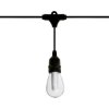 Girlanda Solarna Ogrodowa LUMILED 15x LED Płomień Ozdobne Lampki 15m 1800K Ciepła FLAME