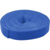 Value 25.99.5254 Hook and Loop Tape 25m x 10mm for Cables in Blue