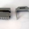 Flatcable connector 2x5 pins female