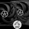 ACFAN00138A Arctic case fan P14 PWM PST Black, 140 mm, pack of 5