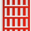 PA cable maker, inscribable, (W x H) 21 x 7.4 mm, max. bundle Ø 7.4 mm, red, 1919130000