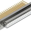 D-Sub socket, 37 pole, standard, equipped, straight, wire-wrap, 09670374716