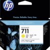 HP atrament 711 tusz oryginalny zestaw 3 szt. Żółty CZ136A