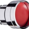 Schneider Electric ZB4BA46 ZB4BA46 Element czołowy dla przycisku resetowalny (Ø) 22 mm nieoznakowany chrom, czerwony 1 s