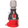 Gniazdo Przenośne 16A 4P 400V Czerwone Twist Gpp 16/4 Ip44 921871