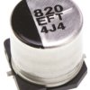 Kondensator 820μF 25V dc SMD Panasonic roztaw: 4.6mm 10 (Dia.) x 10.2mm