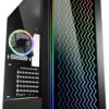 Sharkoon RGB LIT 200 Midi Tower Obudowa do komputera czarny