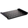Półka Stała Do Szafy Rack 19 Cali 1U 350Mm Czarna
