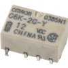 Przekaźnik sygnału, 12V dc, DPDT, 2-polowy, montaż PCB, Omron G6K