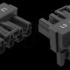 770-622 WINSTA® MIDI T distributor, 5-pin, with 3 locking latch