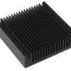 Radiator 60 x 60 x 16mm 2K/W Kwadrat Uniwersalny Alu