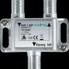 BAB 1-08P Axing 1-way satellite splitter, 8 db