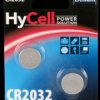 5020202 2x Ansmann HyCell button cell, 3 V, 20 x 3.2 mm