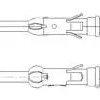 Pin contact, 0.75-1.5 mm², AWG 18-16, crimp connection, tin-plated, 1-163081-7